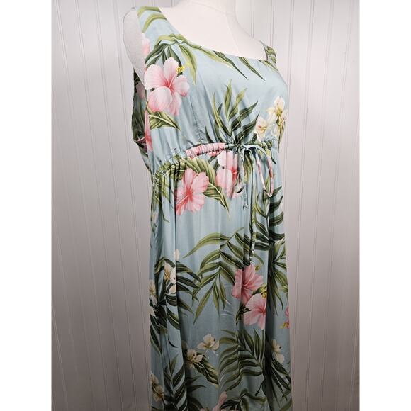 Puanani RJC Hawaiian Dress Size 1X Made In Hawaii Tropical Vacation - Picture 2 of 6
